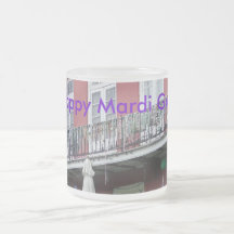 French Quarter Wrought Iron Balconies Coffee Mug
