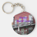 French Quarter Wrought Iron Balconies Key Chain