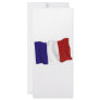 french custom rack card