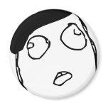 French Rage Face magnets