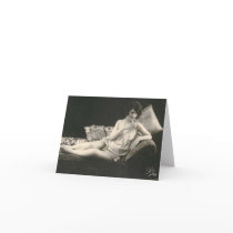 French Risque Photo Card by KathleenMLowe French Risque Photo Card