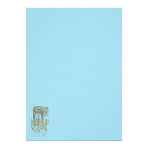 French Rococo Royal Invitation