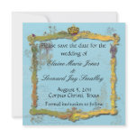 French Rococo Royal Save the Date Card Custom Invitation
