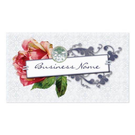 French Rose Business Cards