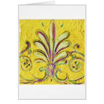 FRENCH SCROLL cards by sageworksart FRENCH SCROLL cards