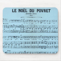 French Sheet Music Mousepad