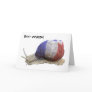 french snail, Bon voyage! card