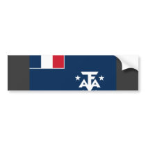 French Southern And Antarctic Lands Flag bumper stickers by coolcountry French Southern And Antarctic Lands Flag bumper stickers