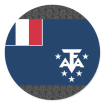 French Southern And Antarctic Lands Flag stickers by coolcountry French Southern And Antarctic Lands Flag stickers