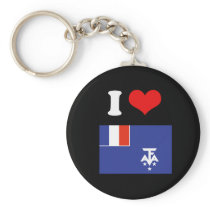 French Southern Antarctica Key Chains
