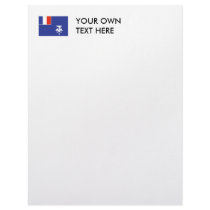 French Southern Antarctica Letterhead Design