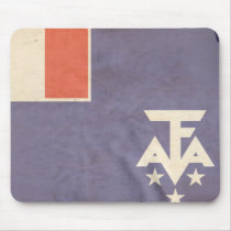 French Southern Antarctican Flag Mouse Pads