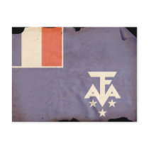 French Southern Antarctican Flag Post Cards