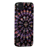 French Stain Glass Window iPhone Case Iphone 4 Case