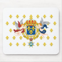 French State Flag (1632-1790) Mouse Pad