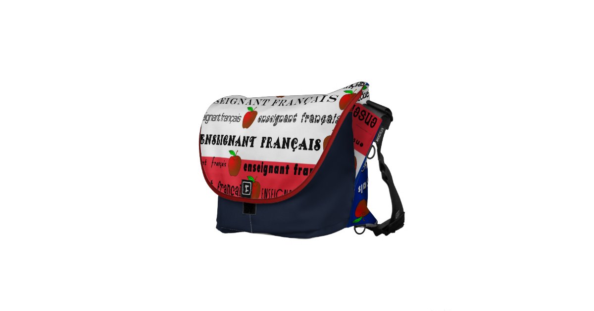 French Teacher Messenger Bag Zazzle