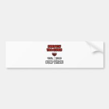 French Teacher ... Will Work For Wine Bumper Stickers