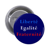French Theme Party Favor - Revolutionary Button buttons