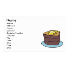 french toast business card