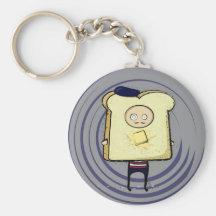 french toast key chain