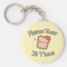 French Toast Keychain