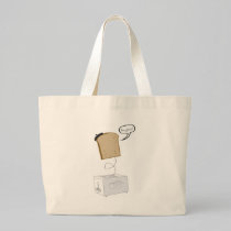French Toast Tote bags