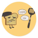 French Toast vs. Spatula stickers