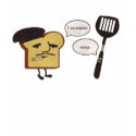 French Toast vs. Spatula t-shirts
