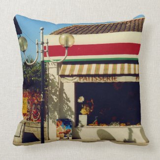 French Village Bakery Pillow