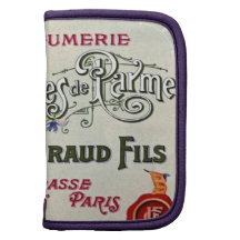 French Violette Perfume Label Folio Planners