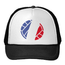 French volleyball icon mesh hats