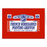 French Wirehaired Pointing Griffon Greeting Card