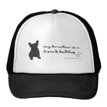 FrenchBulldogBlkBrother Mesh Hat