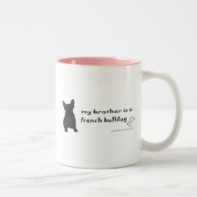 FrenchBulldogBlkBrother Mugs