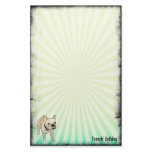 Frenchie Beams Stationary Personalized Stationery