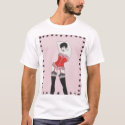 Frenchie Pop Art Pin-up t-shirts