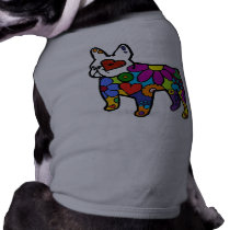 Frenchie Power for Dogs Pet T Shirt