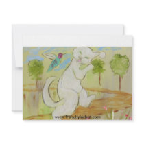 Frenchy talking to Humingbird invitations by Frenchylechat Frenchy talking to Humingbird invitations