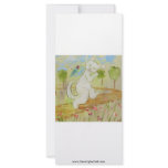 Frenchy talking to Humingbird Custom Rack Card