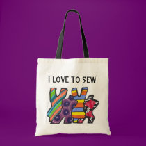 Frenzy, I LOVE TO SEW Tote bags by SugarSky Frenzy, I LOVE TO SEW Tote bags