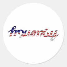 Frequency Independence day Stickers