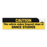 Frequent Stops (Dance) bumper stickers