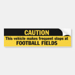 Frequent Stops (Football) Bumper Stickers