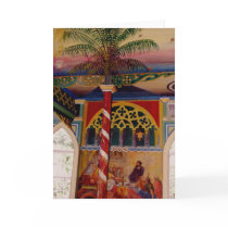 Fresco at The Painted Church notecard #2 by Rebecca_Reeder Fresco at The Painted Church notecard #2