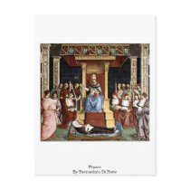 Fresco By Bernardino Di Betto Post Card