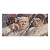 Fresco Cycle Of The "Legend Of The Holy Cross Photo Greeting Card