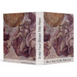 Fresco In The Sistine Chapel. The Creation Of The Binder