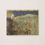 Fresco Mehrangarh Fort Jodhpur Rajasthan India 3 Puzzle