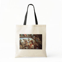 Frescoes At Casa Massimo In Rome Ariosto Hall Vaul Tote Bags