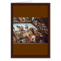 Frescoes At Casa Massimo In Rome Ariosto Hall Vaul Card